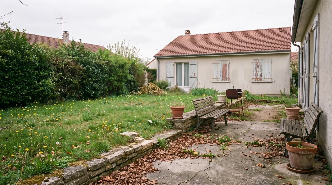 Avant intervention Clément Garden